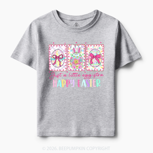 Just A Little Egg Star Easter Toddler&Kid's Tees