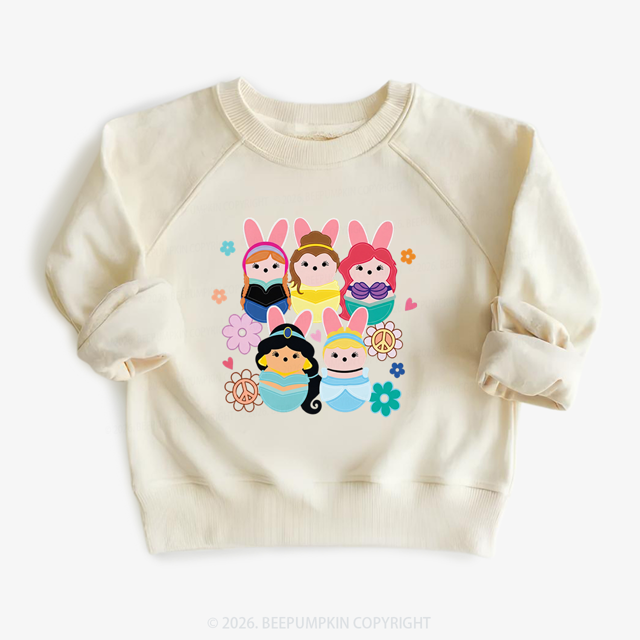 Dreamy Bunny Princess Kid's Sweatshirt