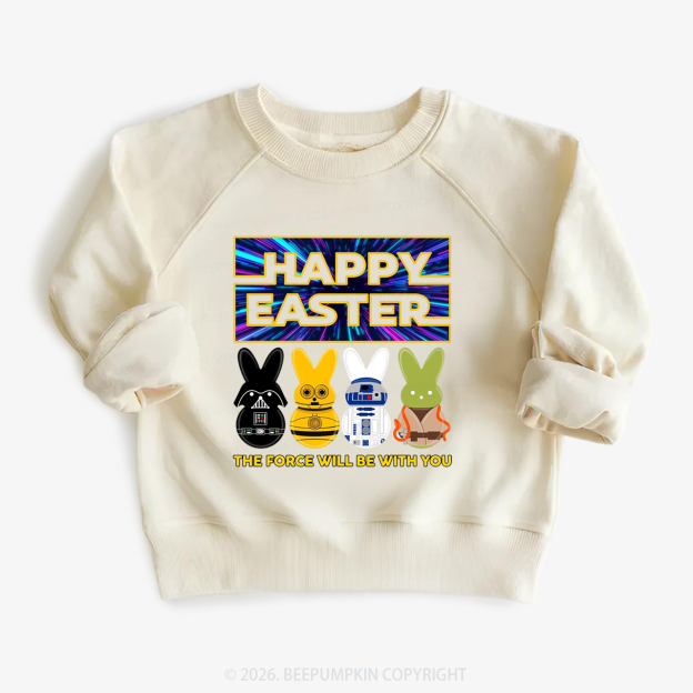 Cosmic Rabbit Easter Kid's Sweatshirt
