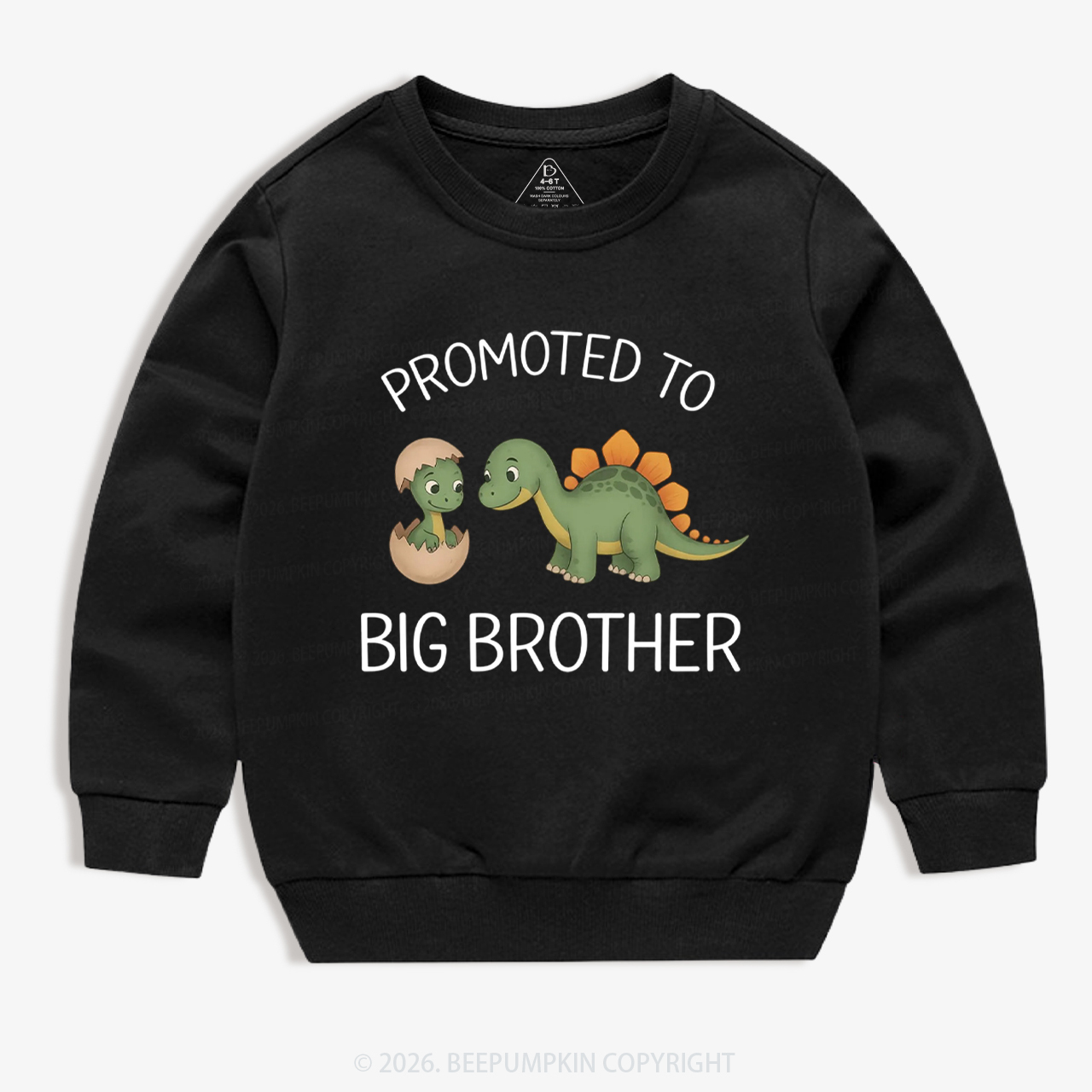 Promoted to Big Brother Kid's Sweatshirt