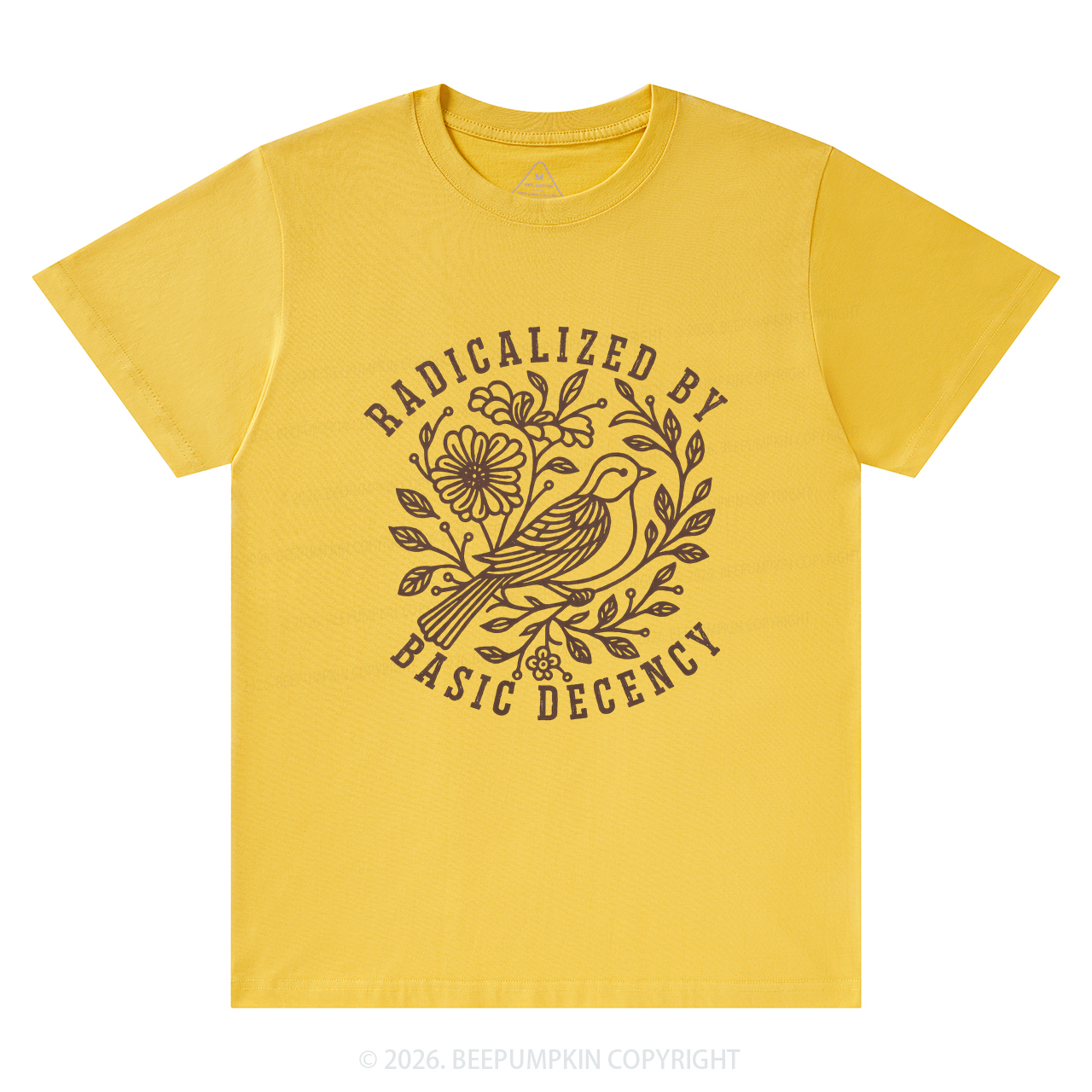Radicalized by Basic Decency Protest T-Shirts