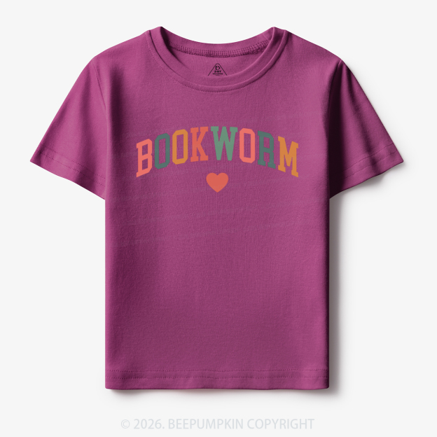 Bookworm Reading Toddler&Kid's Tees