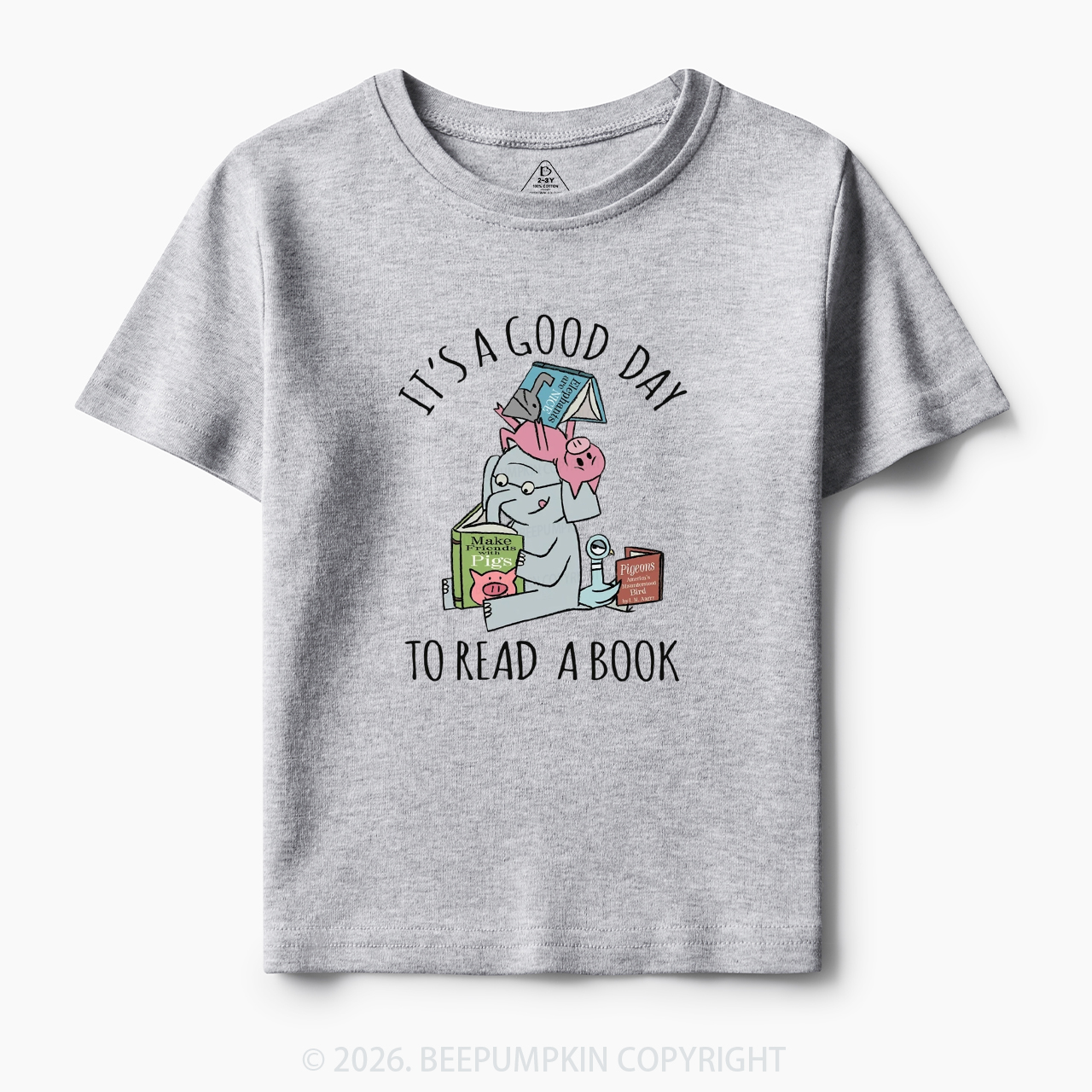 It's A Good Day To Read A Book Toddler&Kid's Tees