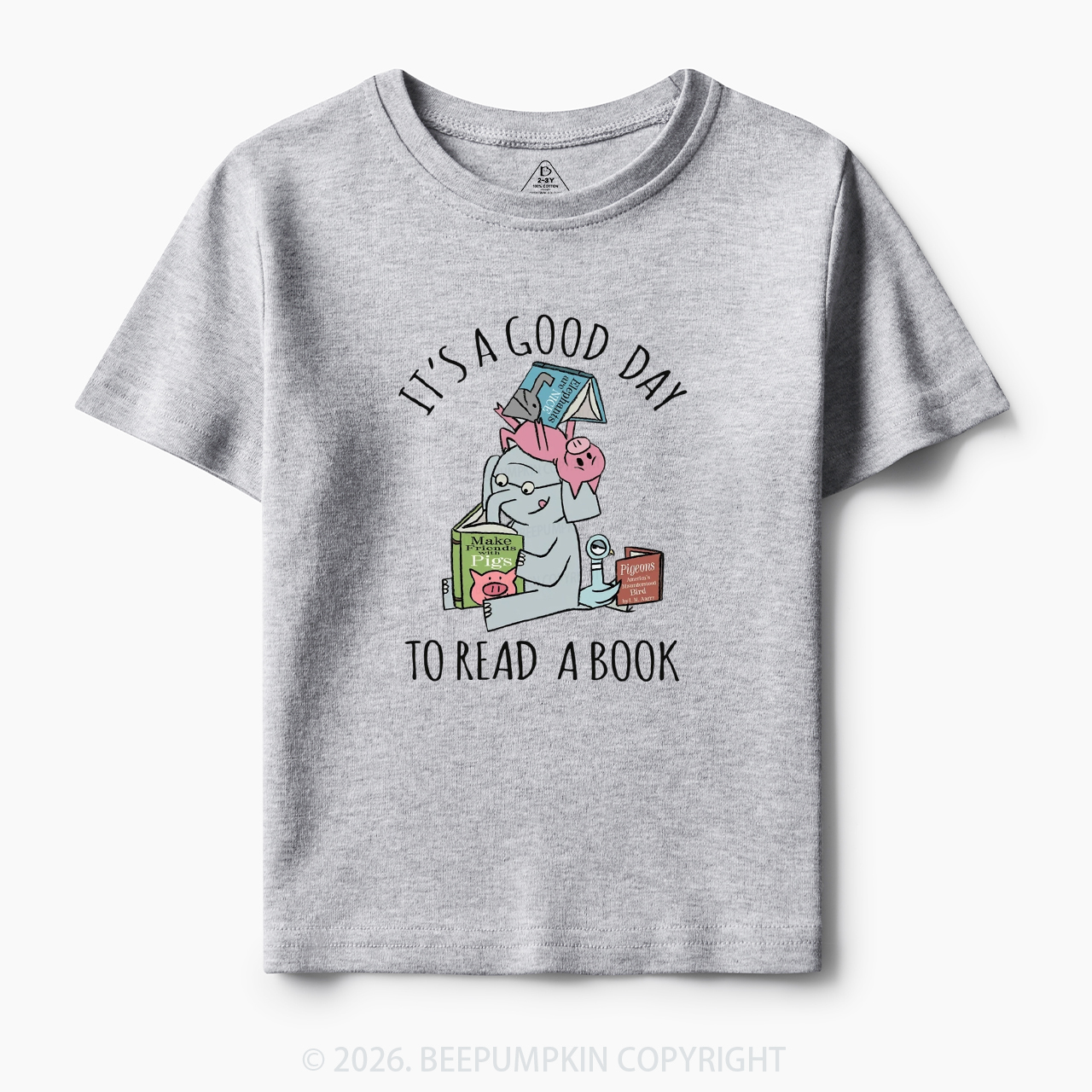 It's A Good Day To Read A Book Toddler&Kid's Tees