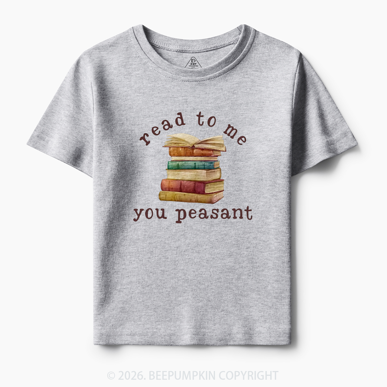 Read To Me You Peasant Book Lover Toddler&Kid's Tees