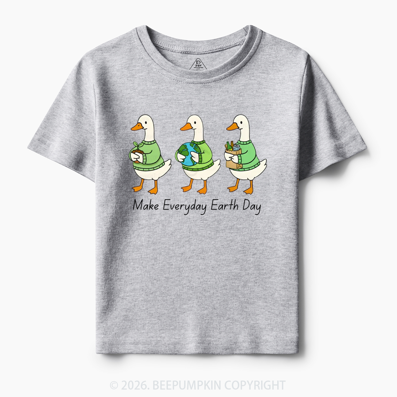Make Everyday Earth Day Silly Goose Toddler&Kid's Tees