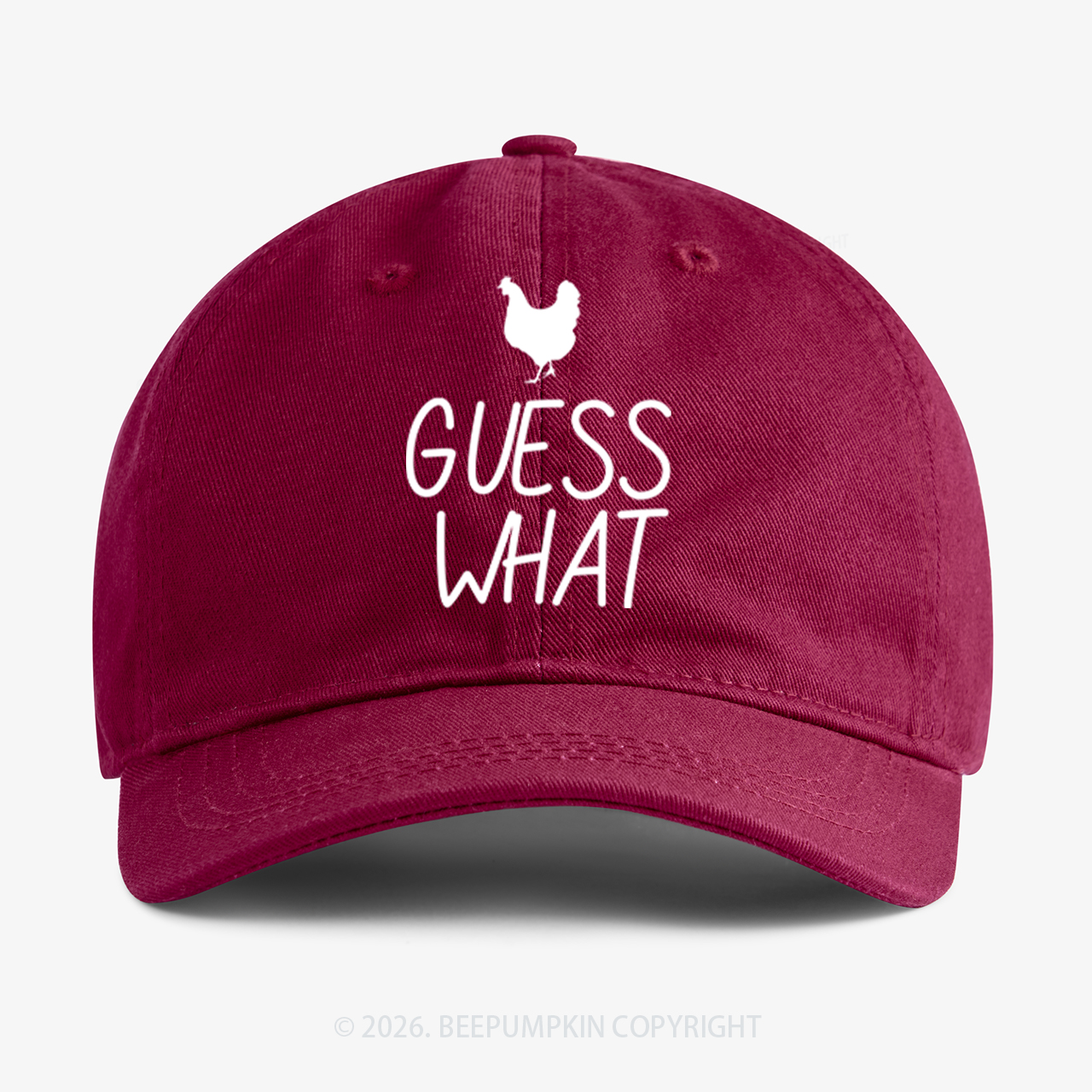 Guess What Chiicken Butt Baseball Cap