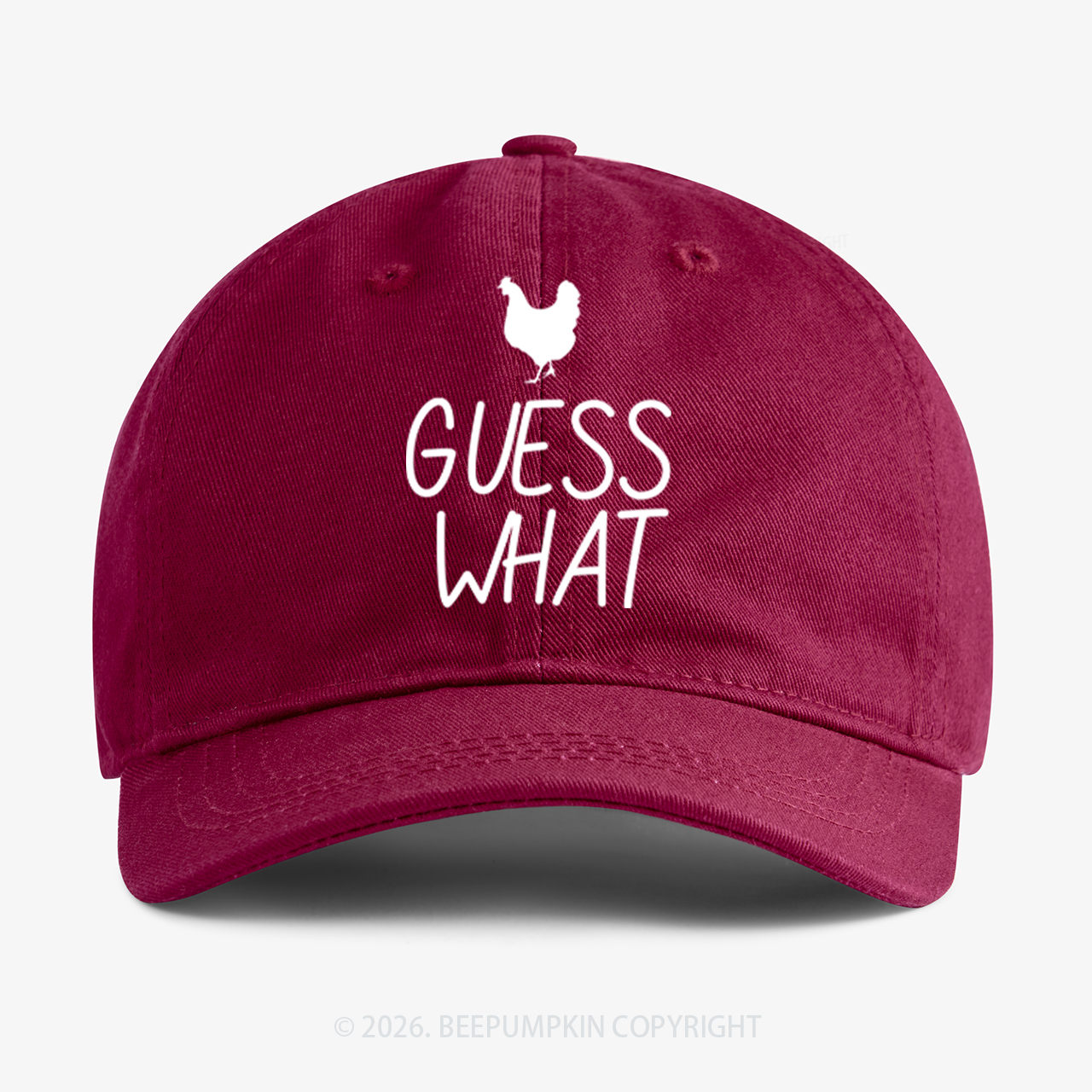 Guess What Chiicken Butt Baseball Cap