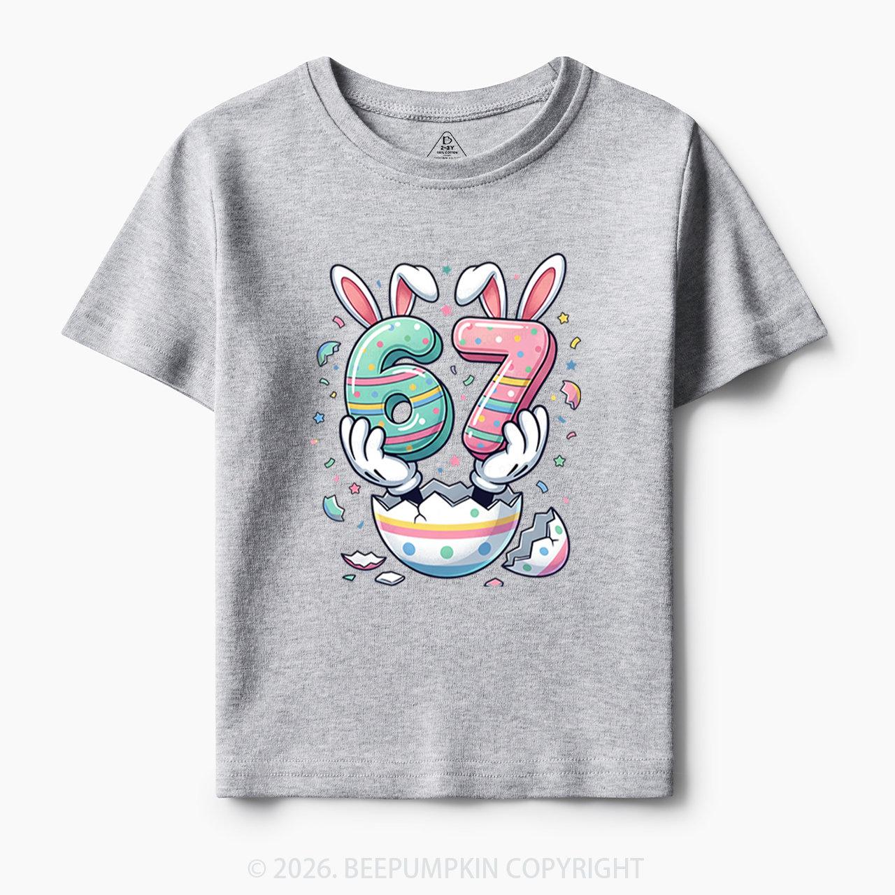 67 Easter Bunny Funny Toddler&Kid's Tees