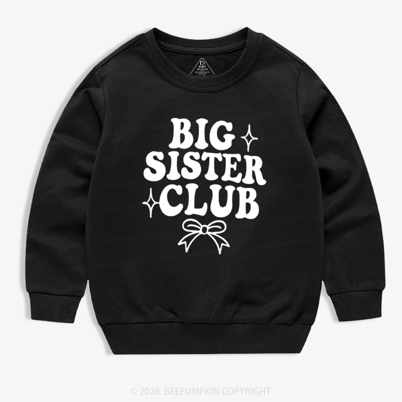 Big Sister Club Newborn Kid's Sweatshirt