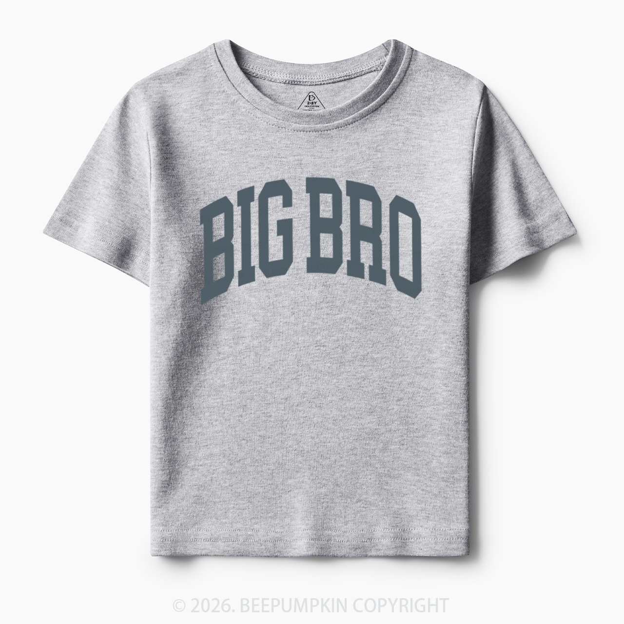 Big Bro Boho Natural Toddler&Kid's Tees