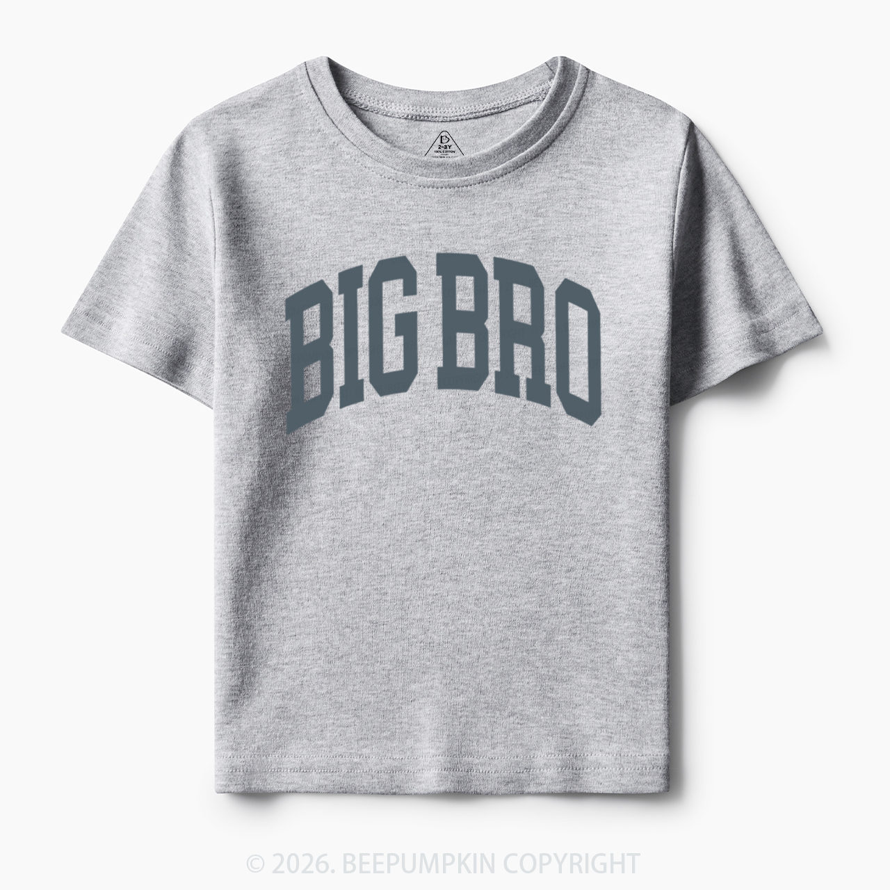 Big Bro Boho Natural Toddler&Kid's Tees