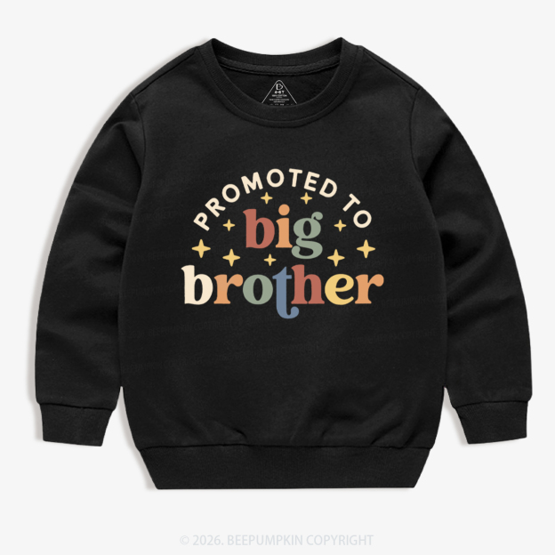 Future Promoted To Big Brother Kid's Sweatshirt