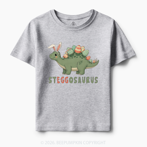 Steggosaurus Easter Dinosaur Toddler&Kid's Tees