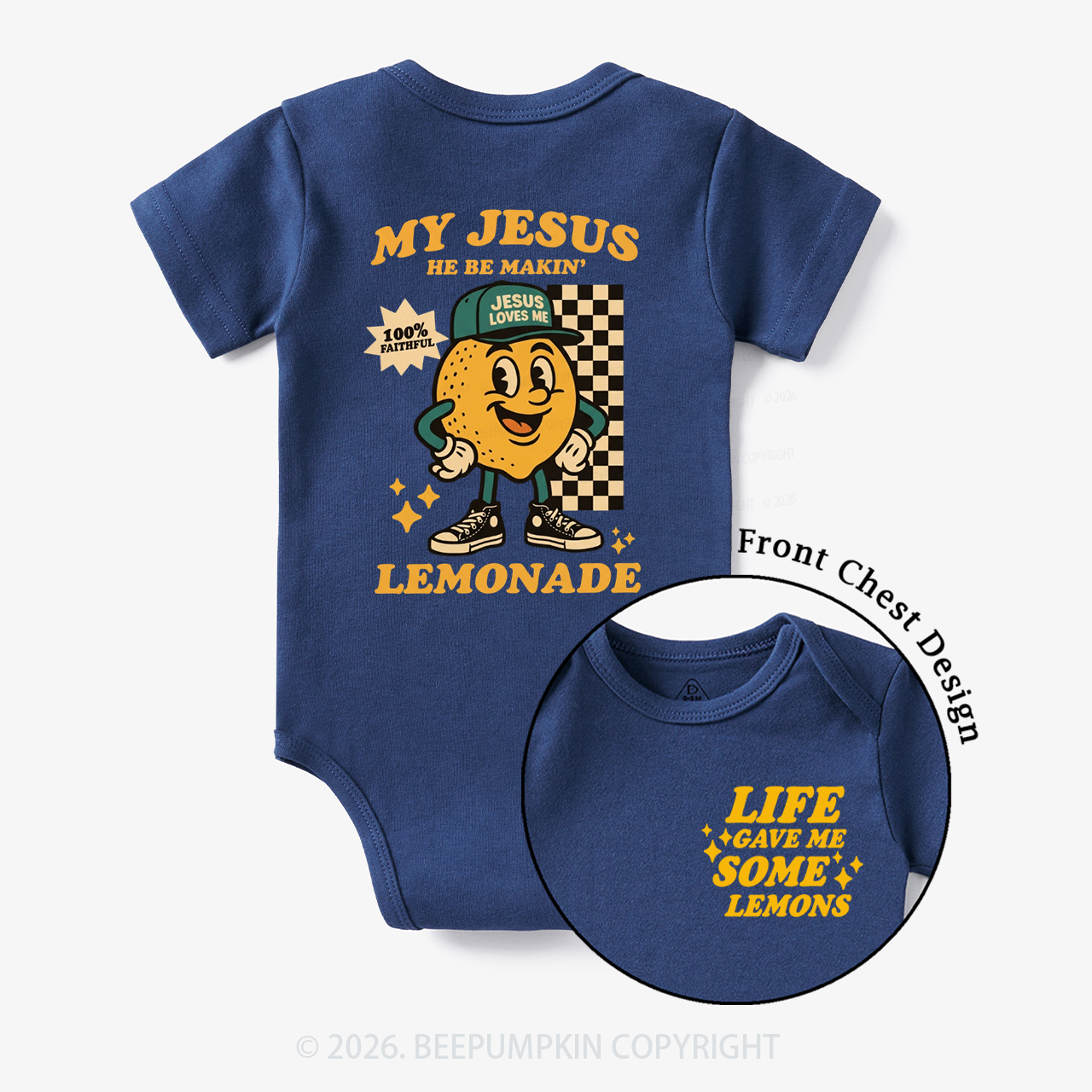 Life Gave Me Some Lemons Christian Bodysuit