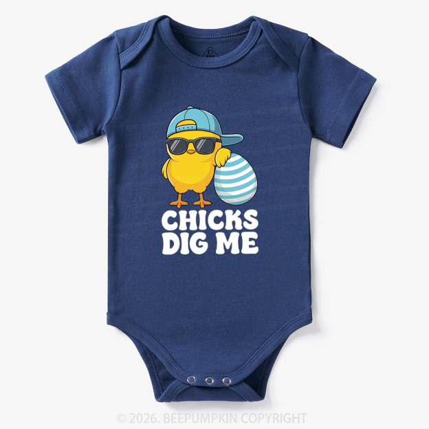 Chicks Dig Me Easter Bodysuit