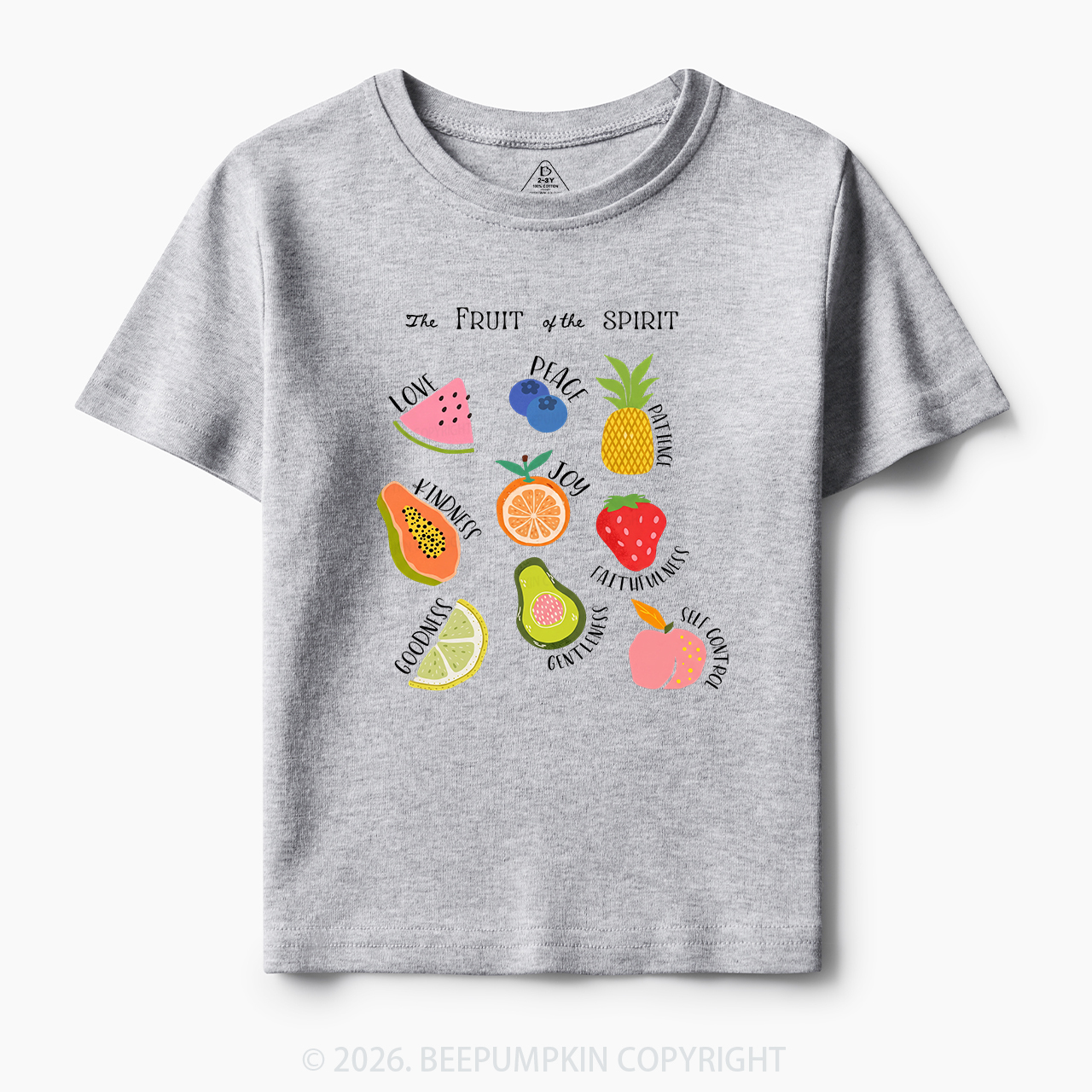 Fruit of the Spirit Christian Toddler&Kid's Tees