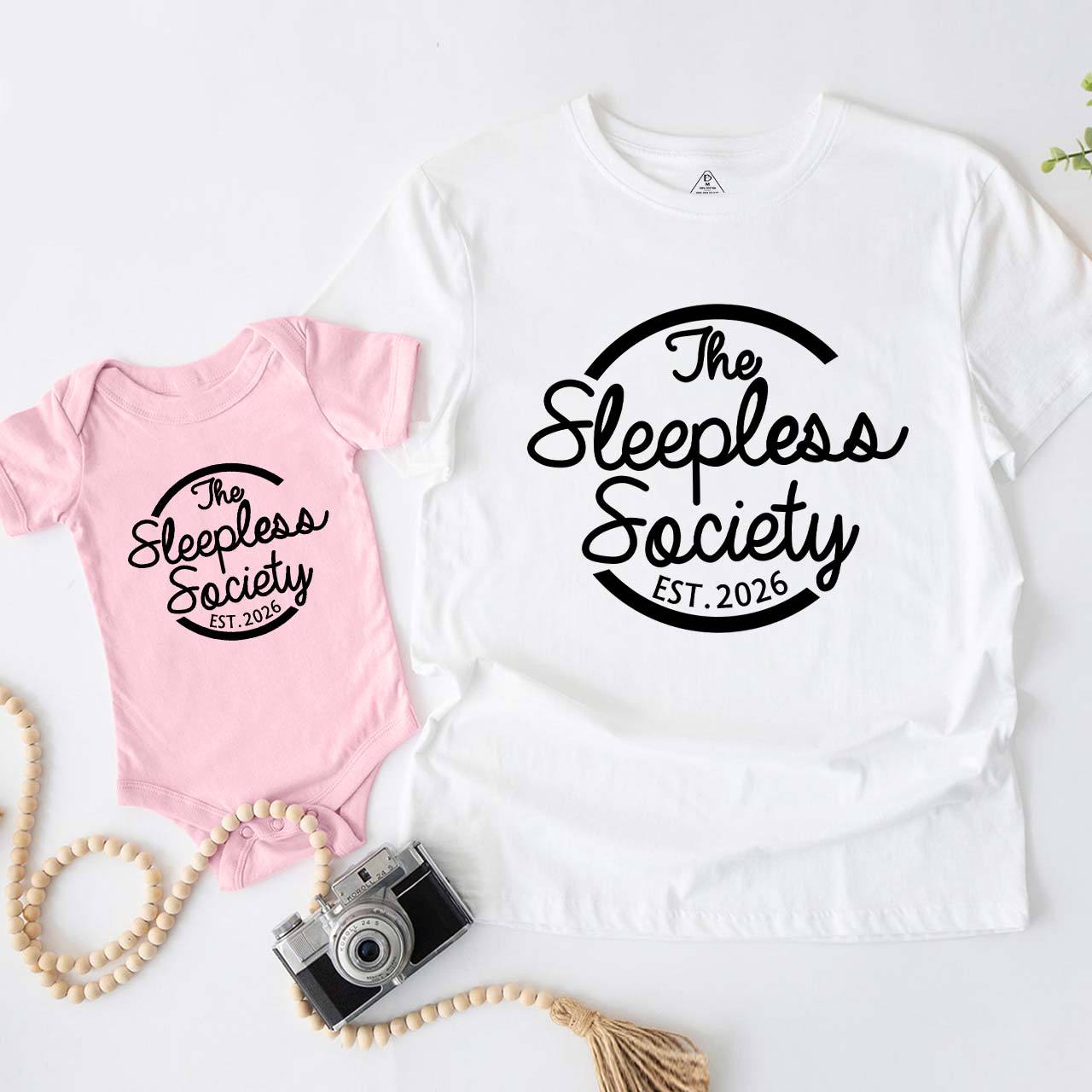 The Sleepless Society Dad & Me Matching T-Shirts