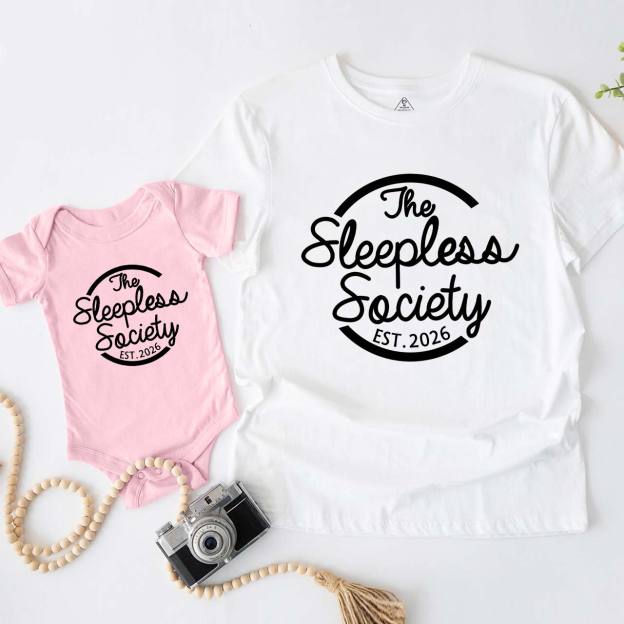 The Sleepless Society Dad & Me Matching T-Shirts