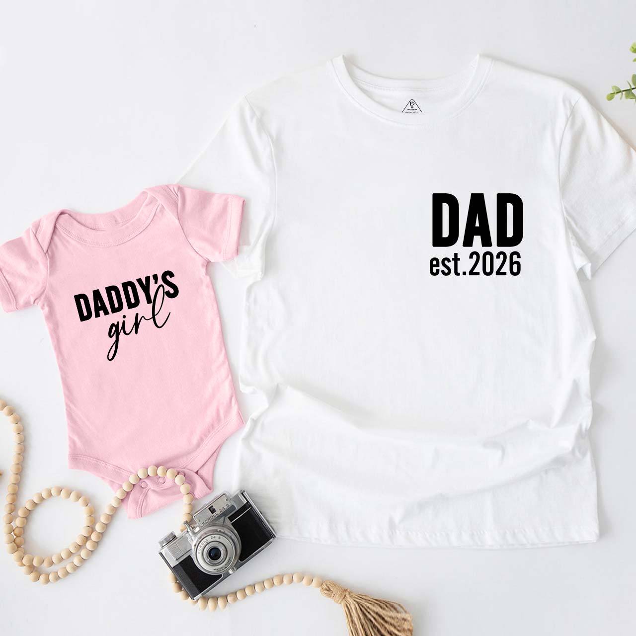 Special Dad&Dad's Boy Girl Matching Tees For Dad & Me