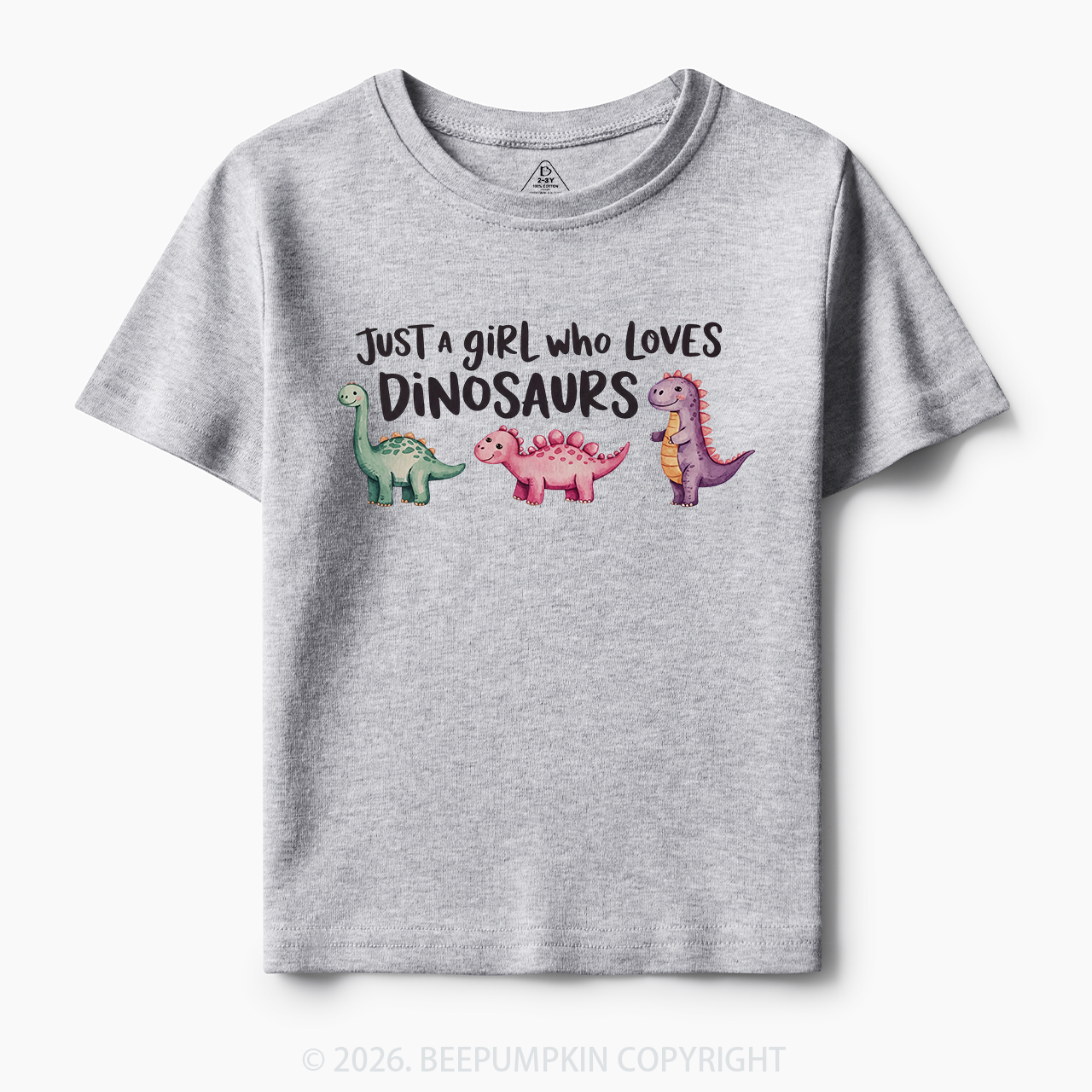 Just A Girl Who Loves Dinosaurs Toddler&Kid's Tees