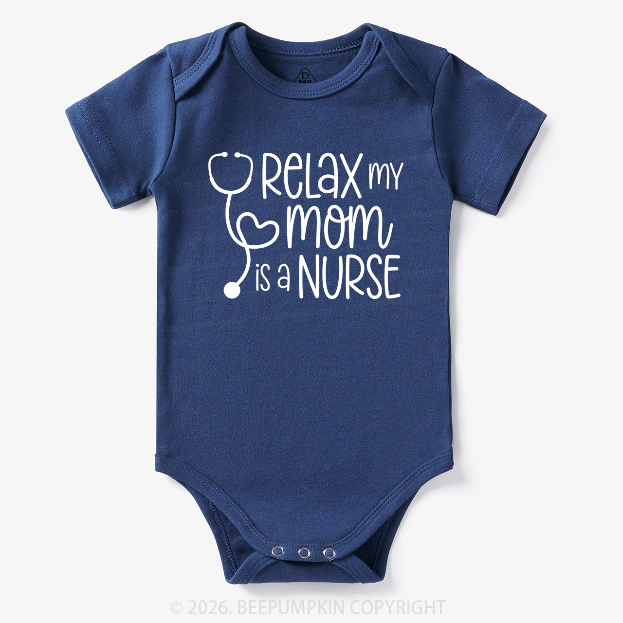 Relax My Mom Is A Nurse Bodysuit