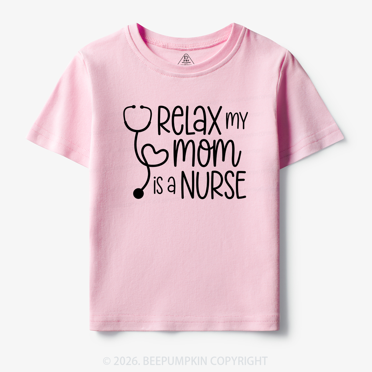 Relax My Mom Is A Nurse Toddler&Kid's Tees