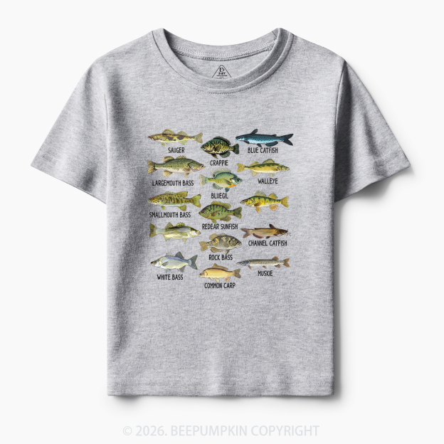 North American Fish Toddler&Kid's Tees