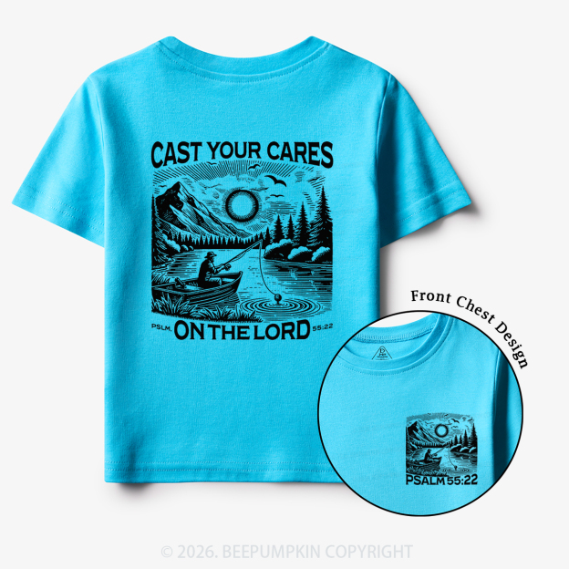 Cast Your Cares On The Lord Toddler&Kid's Tees
