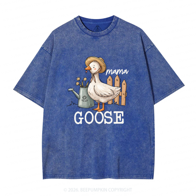 Mama Silly Goose Adult Washed T-Shirts