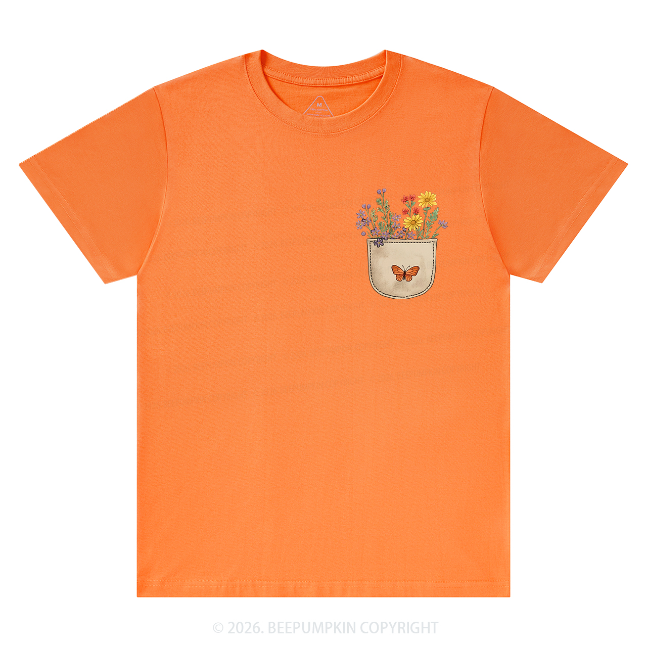 Wild Flowers Pocket T-Shirts