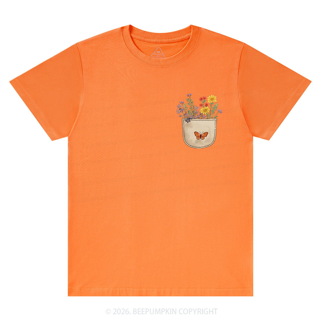 Wild Flowers Pocket T-Shirts