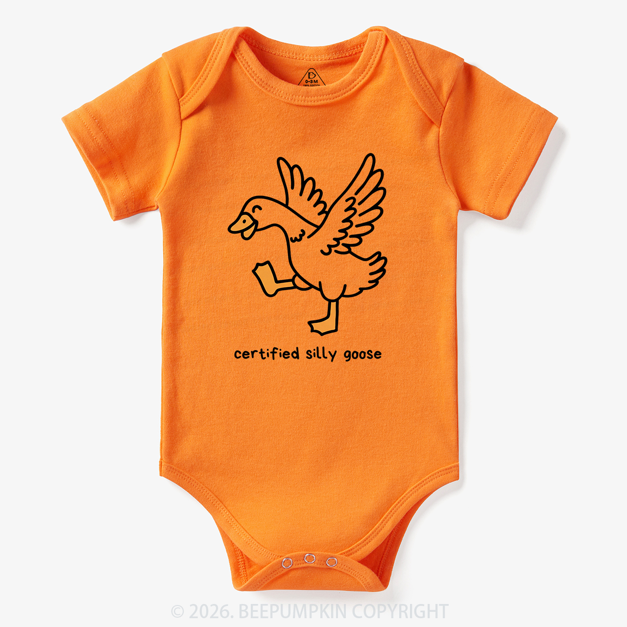 Funny Certified Silly Goose Bodysuit