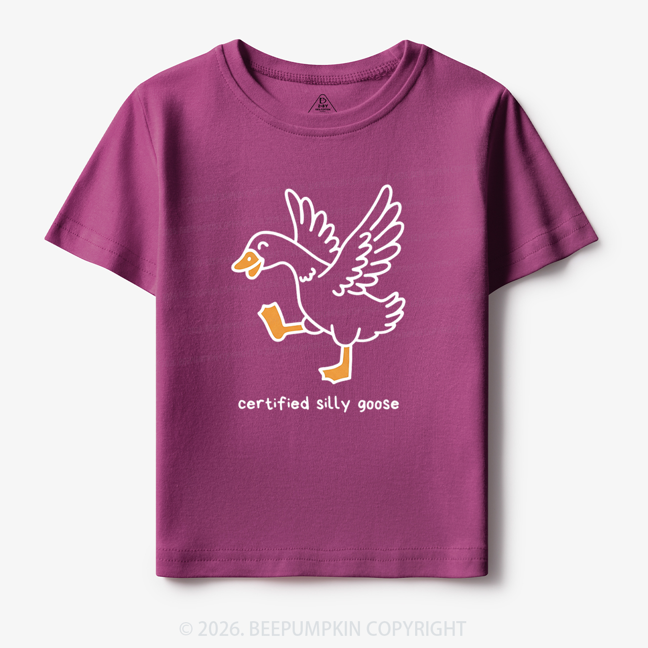 Funny Certified Silly Goose Toddler&Kid's Tees