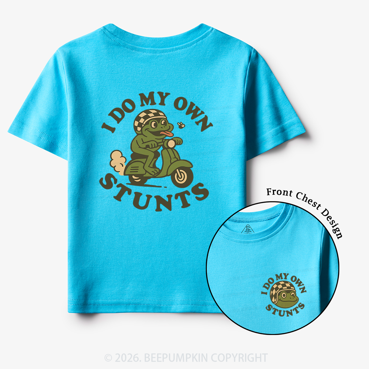 I Do My Own Stunts Frog Toddler&Kid's Tees