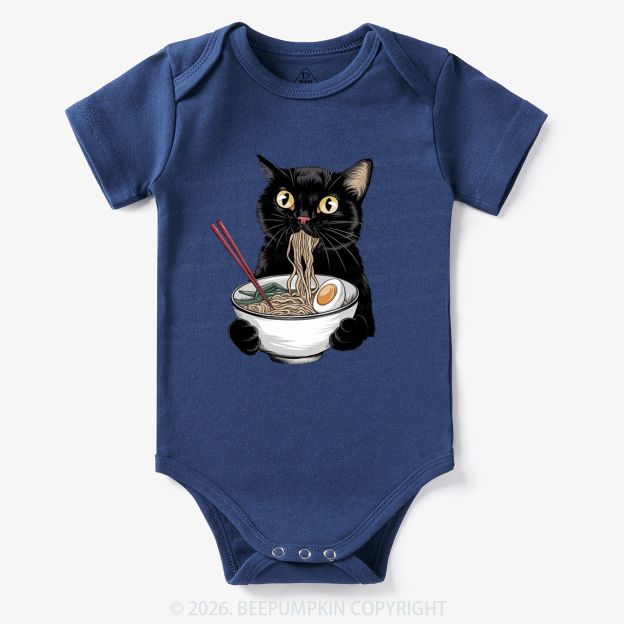 Ramen Black Cat Bodysuit