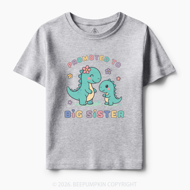 Promoted to Big Sister Toddler&Kid's Tees