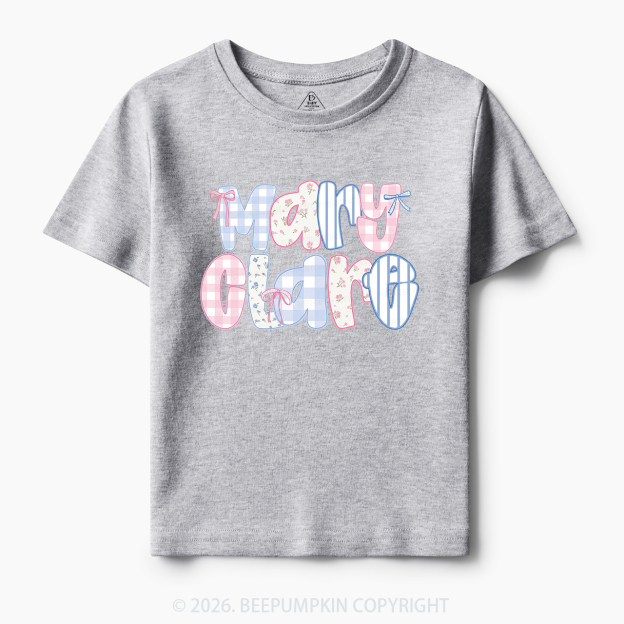 Personalized Name Candy Letters Toddler&Kid's Tees