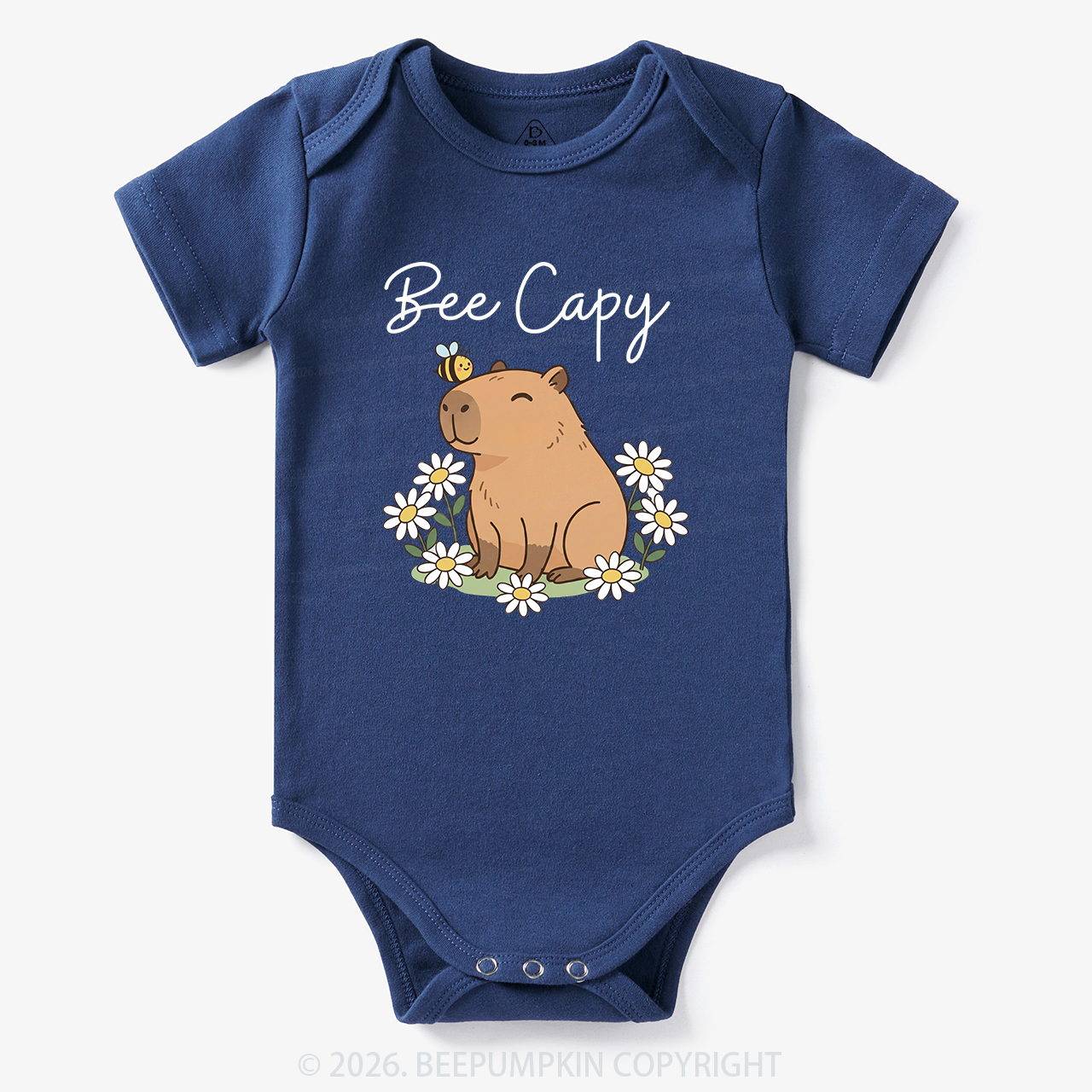 Bee Capy Capybara Bodysuit