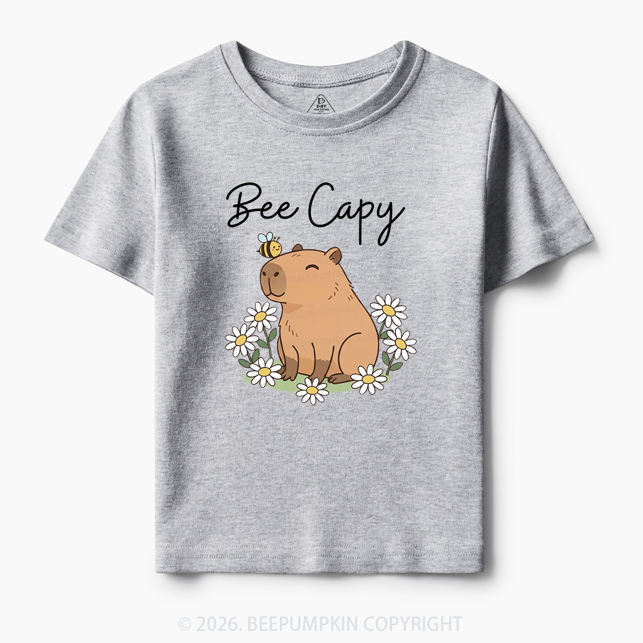 Bee Capy Capybara Toddler&Kid's Tees