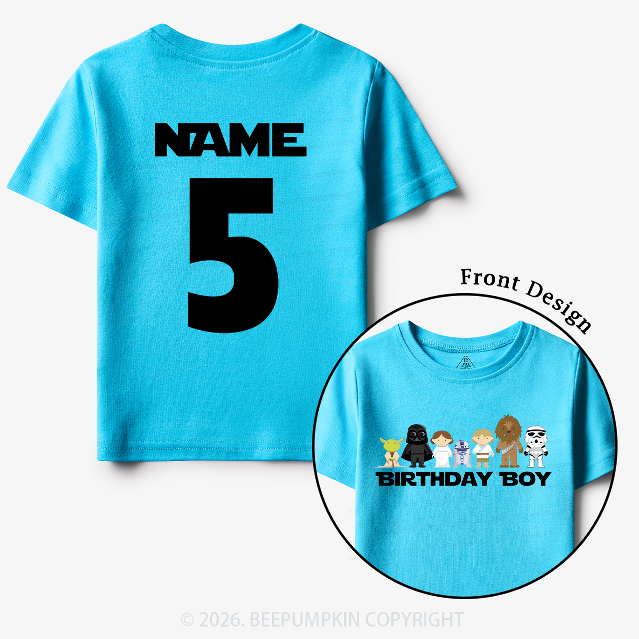 Space Hero Birthday Galaxy Party Toddler&Kid's Tees