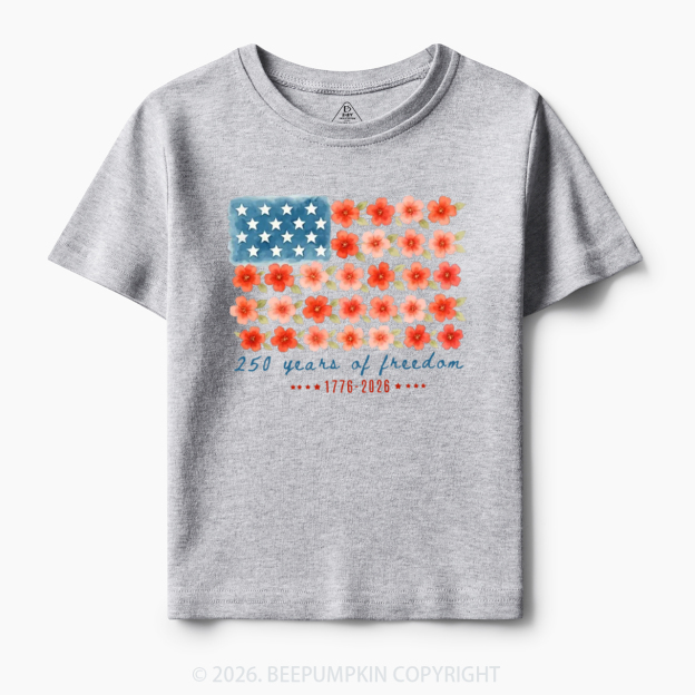 America 250th Anniversary 1776–2026 Toddler&Kid's Tees