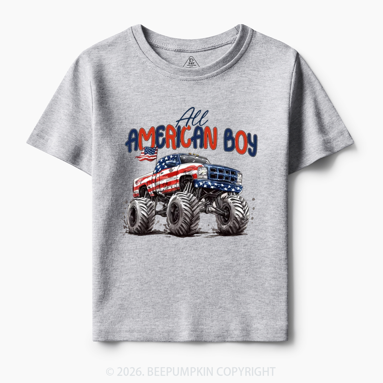 All American Boy 4th of July Toddler&Kid's Tees