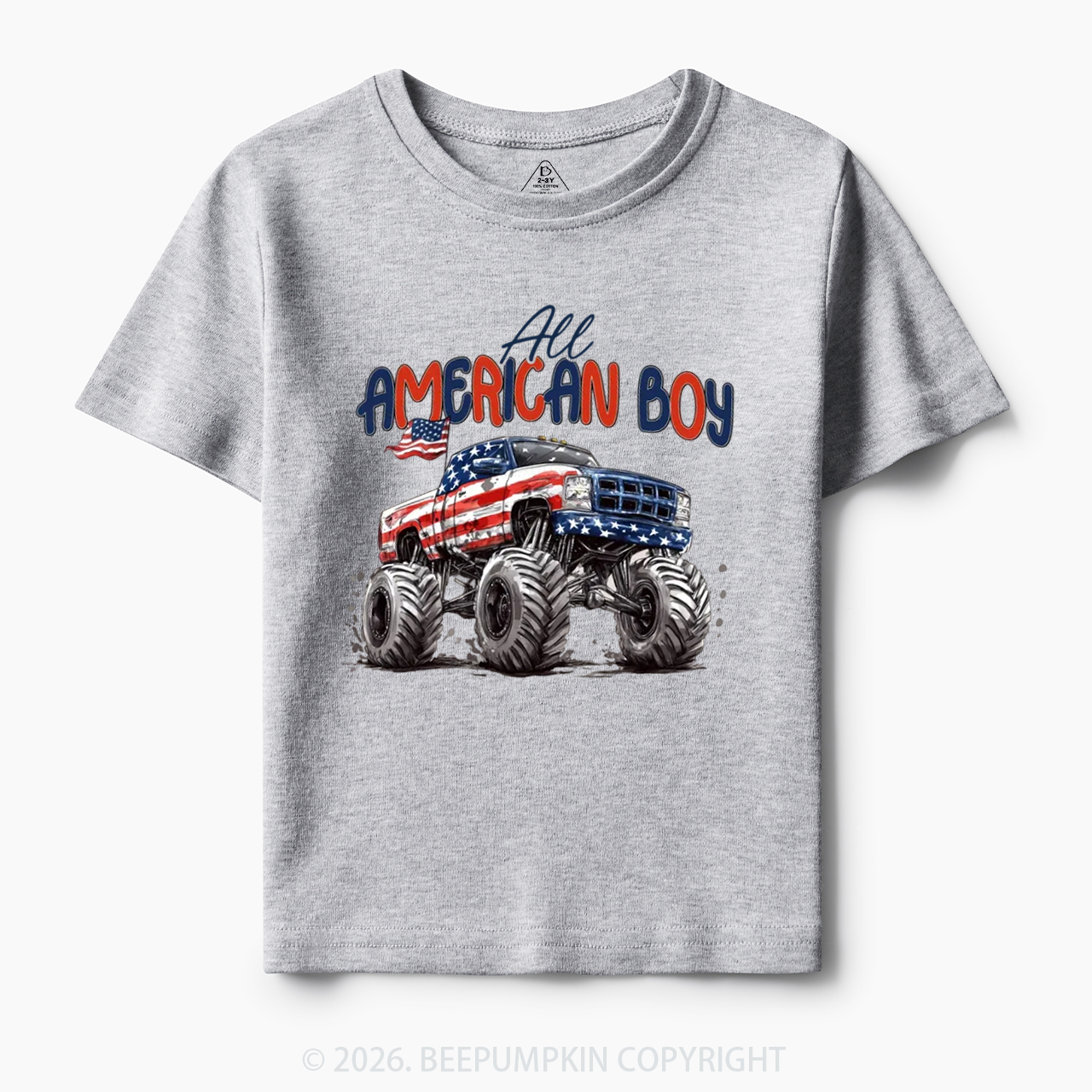 All American Boy 4th of July Toddler&Kid's Tees