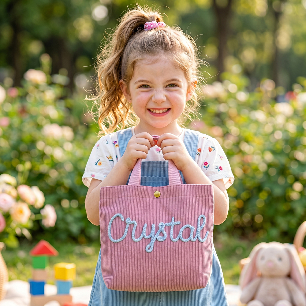 Personalized Name Children's Tote Handbag