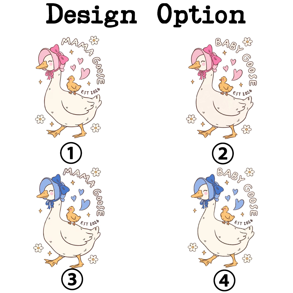 First Mothers Day Silly Goose Mom&Me Matching T-Shirts