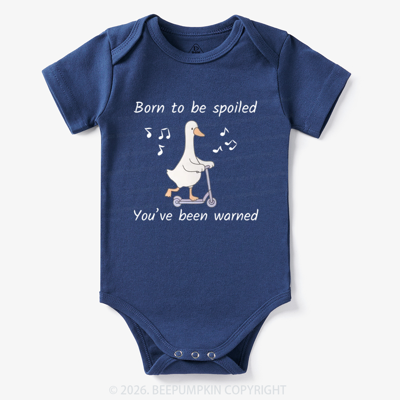 Born To Be Spoiled You’ve Been Warned Bodysuit