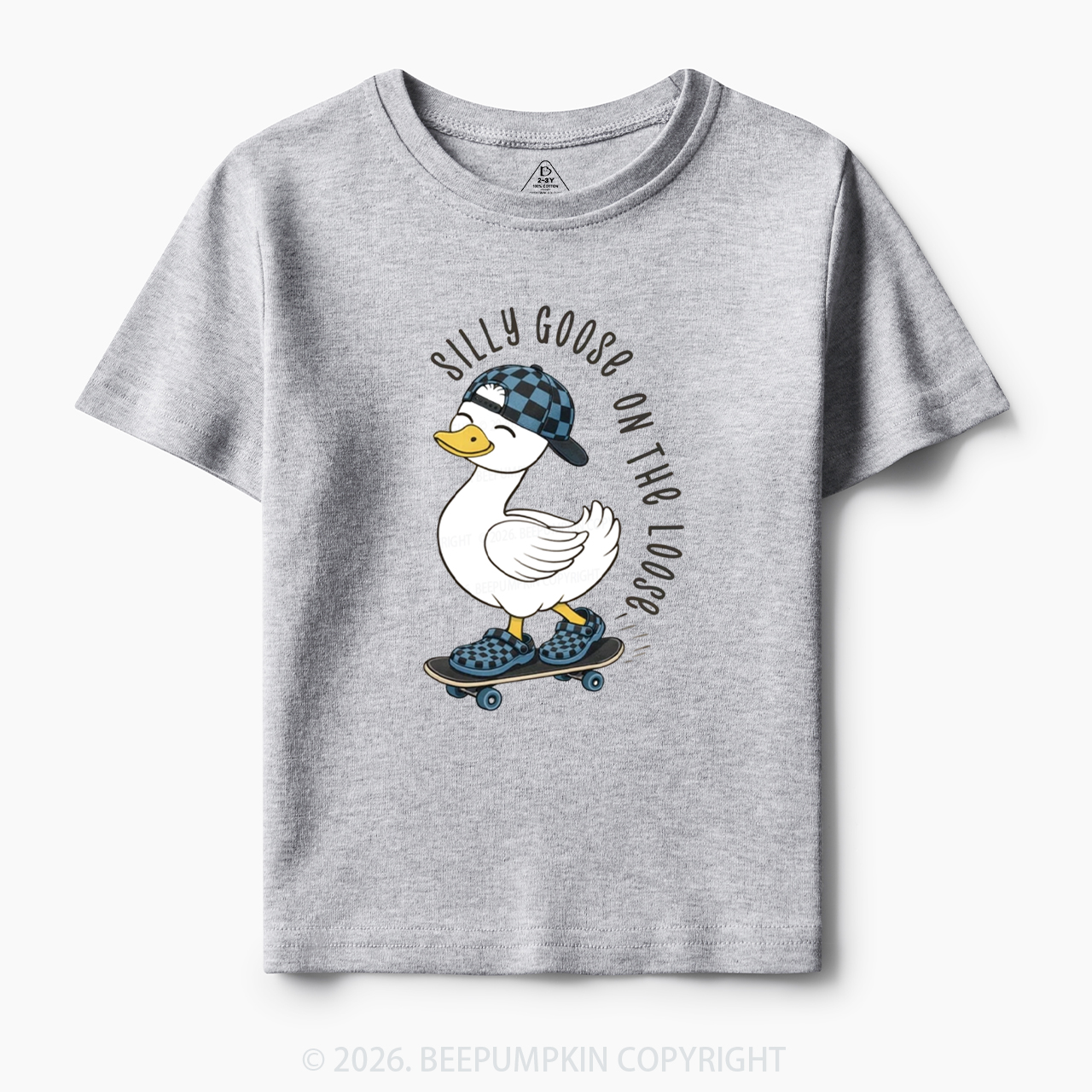 Silly Boy Goose On The Loose Toddler&Kid's Tees