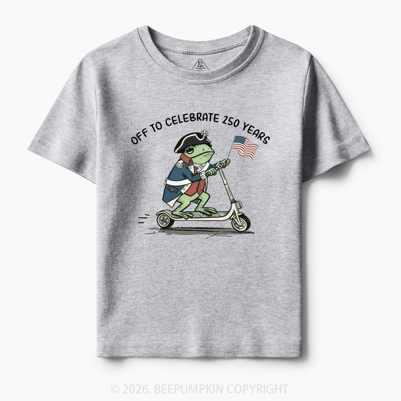 America 250 4th of July Toddler&Kid's Tees