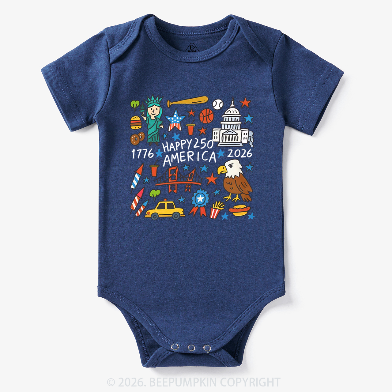America 250th Anniversary Bodysuit